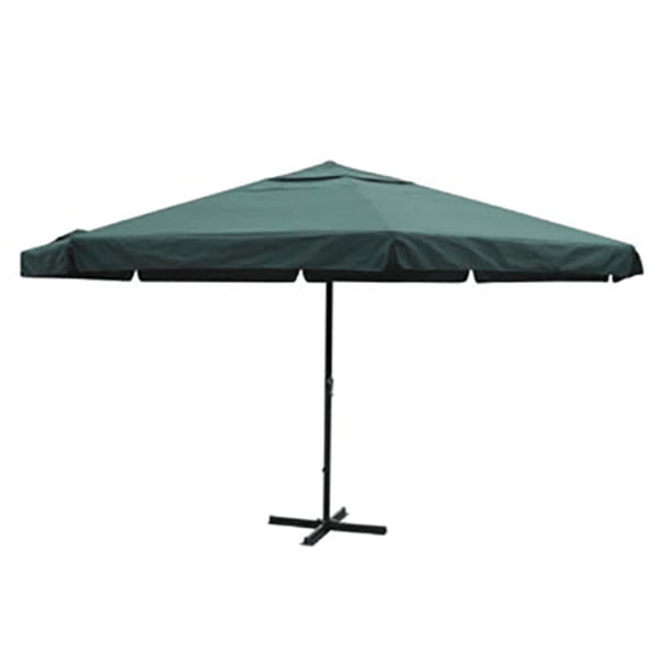 Grüner Sonnenschirm Aluminium 500 cm
