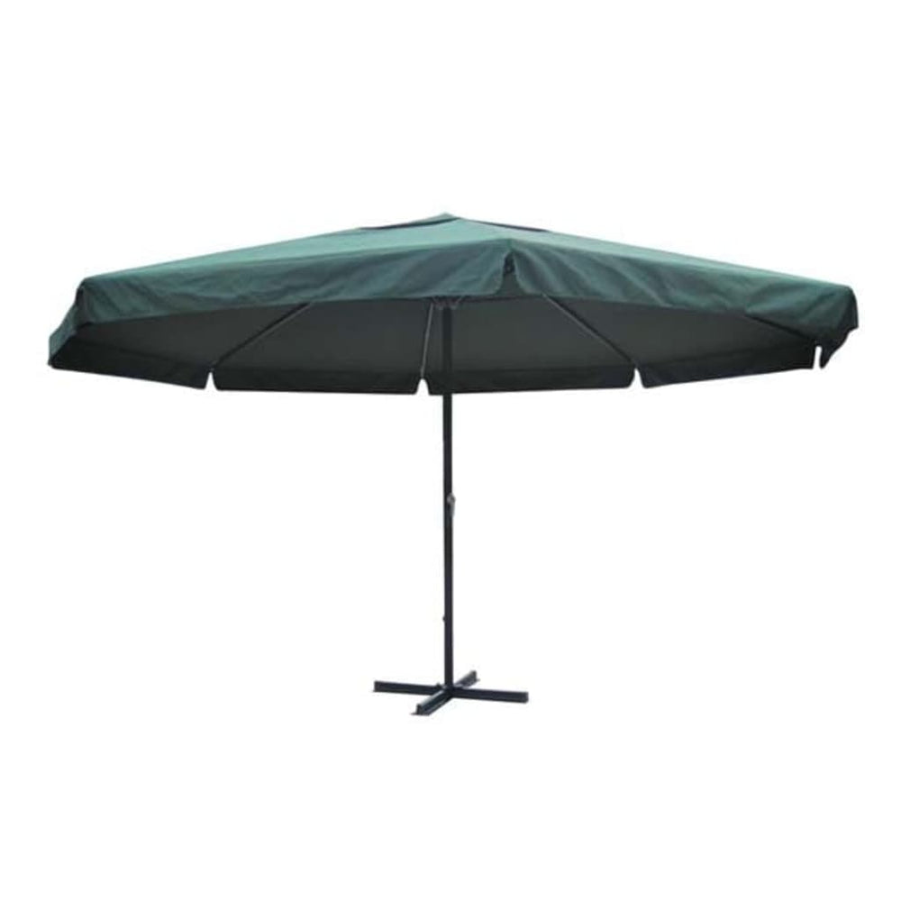 Grüner Sonnenschirm Aluminium 500 cm