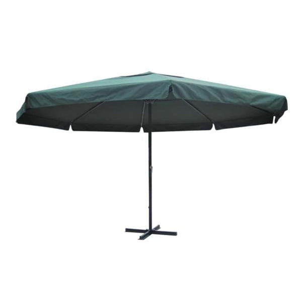 Grüner Sonnenschirm Aluminium 500 cm
