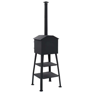 Outdoor Pizzaofen Holzkohle mit 2 Schamottesteinen