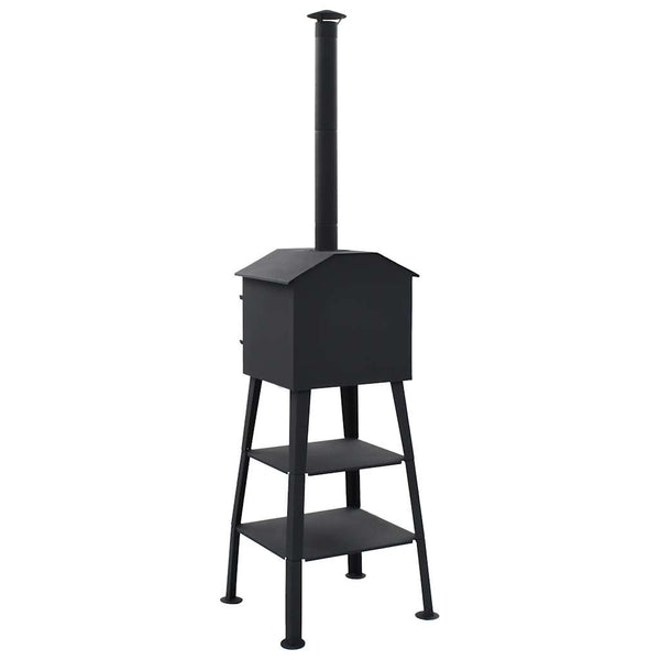Outdoor Pizzaofen Holzkohle mit 2 Schamottesteinen