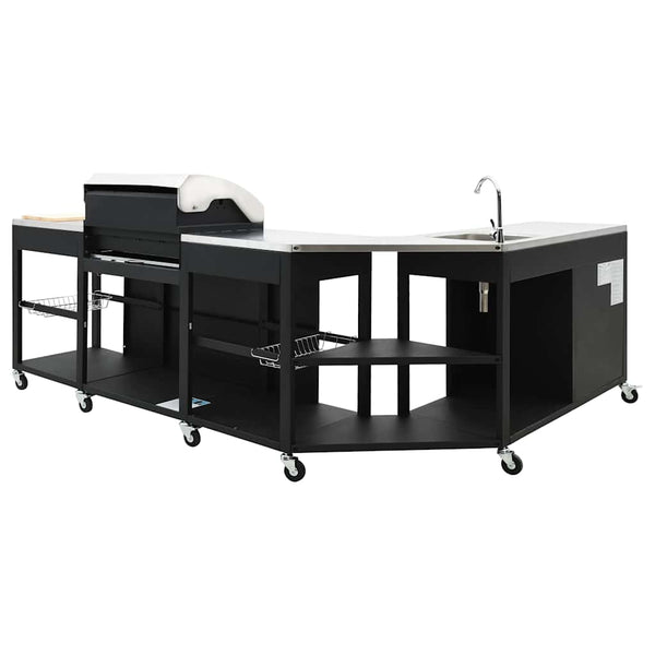 Gasgrill-Set 4+1 HOEK DE & AT Modell