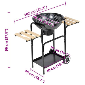 Kettle Barbecue Nevada Charcoal Grill