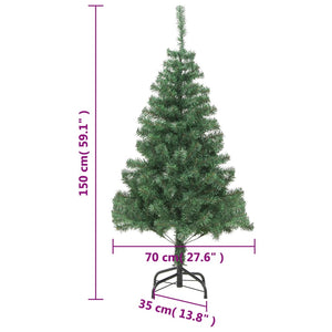 Künstlicher Weihnachtsbaum 150cm mit 380 Zweigen