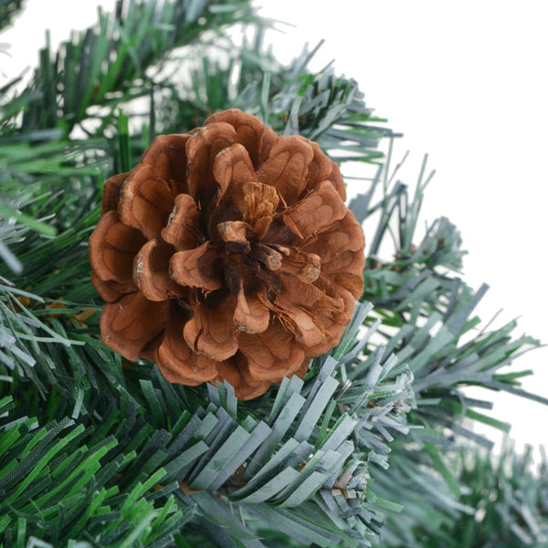 Künstlicher Weihnachtsbaum 210cm mit Tannenzapfen