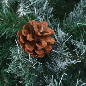 Künstlicher Weihnachtsbaum 210cm mit Tannenzapfen