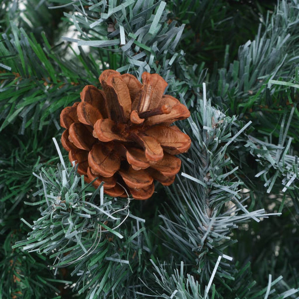 Künstlicher Weihnachtsbaum 210cm mit Tannenzapfen
