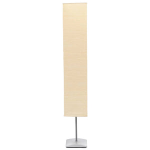 Beige Stehlampe 135cm mit Stahlständer