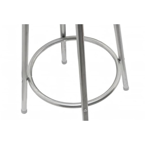 Barhocker Set Braun Stahl - 2 Stück