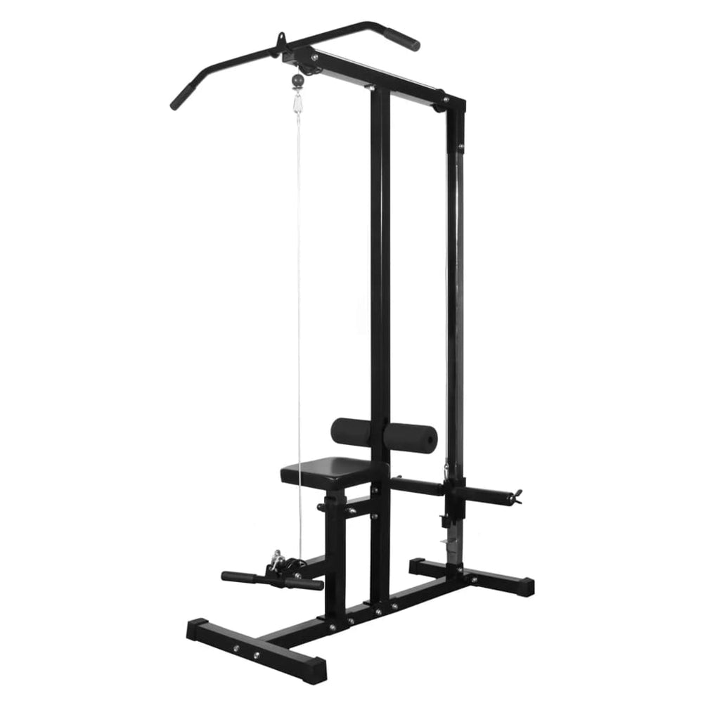 Station de musculation vidaXL sans plaques de poids
