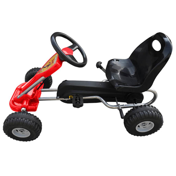 Pedal Go-Kart Rot für Kinder