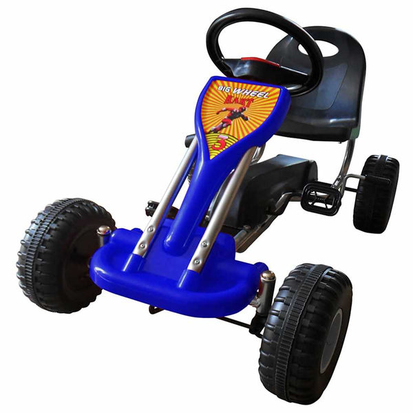 Blauer Pedal-Gokart für Kinder