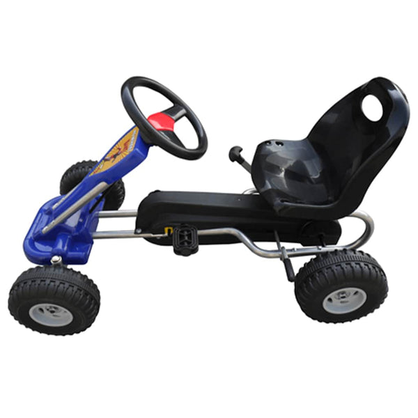 Blauer Pedal-Gokart für Kinder