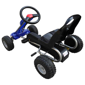 Blauer Pedal-Gokart für Kinder