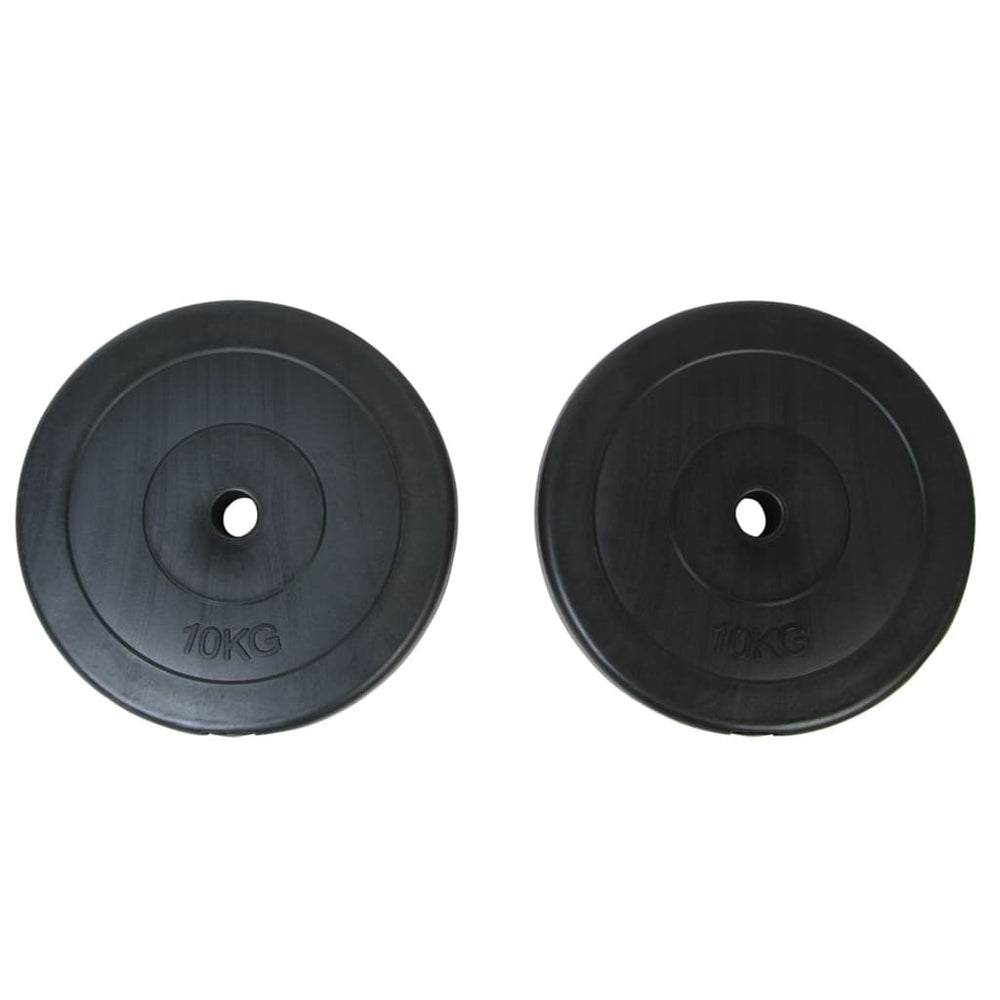 2 Hantelscheiben, 10 kg