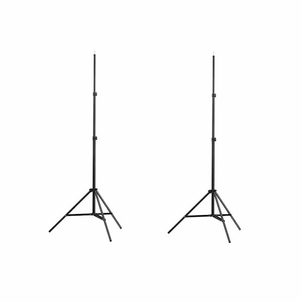 vidaXL Lamp Tripods 2 pcs. Height 78-210 cm