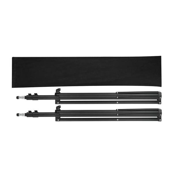 vidaXL Lamp Tripods 2 pcs. Height 78-210 cm