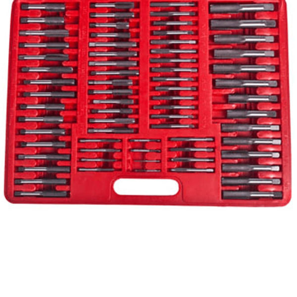 vidaXL Jeu de tarauds et filières 111 pièces