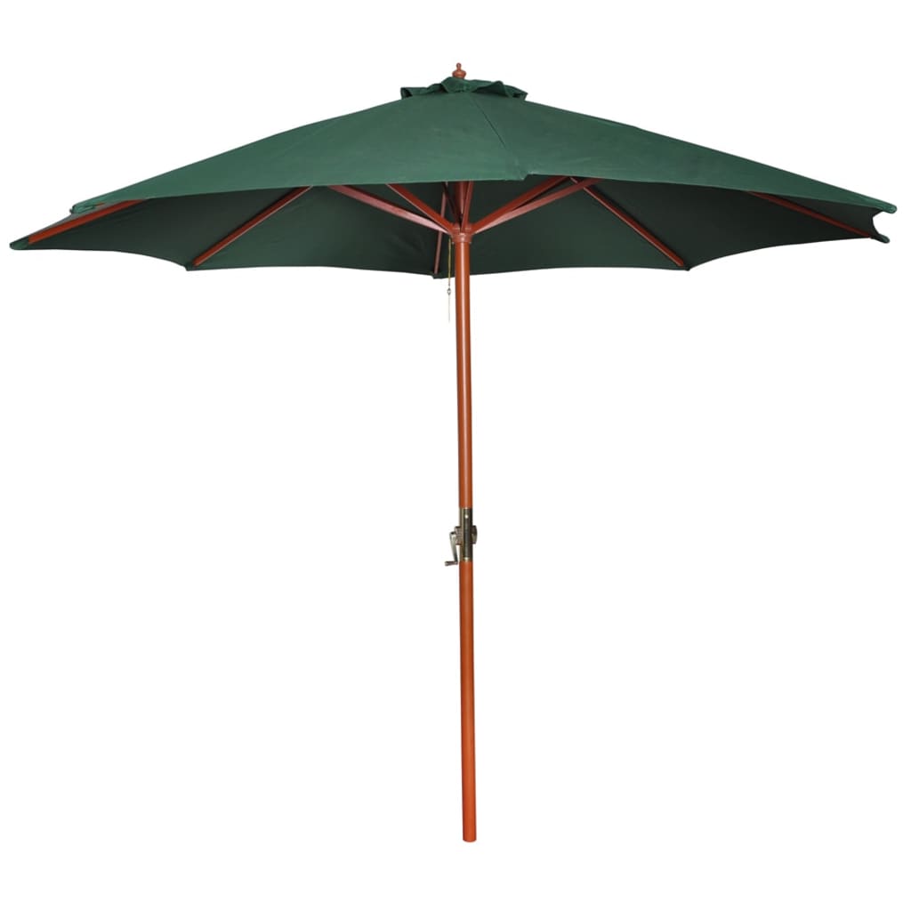 Grüner Sonnenschirm 258 cm