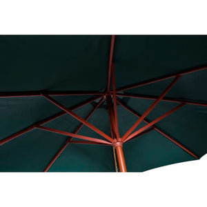 Grüner Sonnenschirm 258 cm