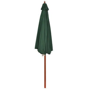 Grüner Sonnenschirm 258 cm
