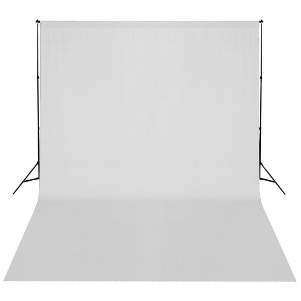 Fotohintergrund-System 300 x 300 cm Weiß