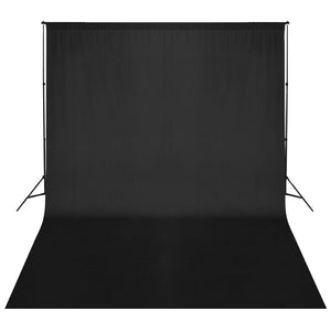Fotohintergrund-System 500 x 300 cm Schwarz