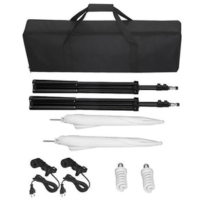 vidaXL Kit studio photo avec fond blanc 600x300 cm et lumières