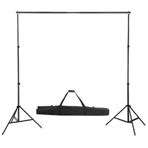 vidaXL Kit studio photo avec fond blanc 600x300 cm et lumières