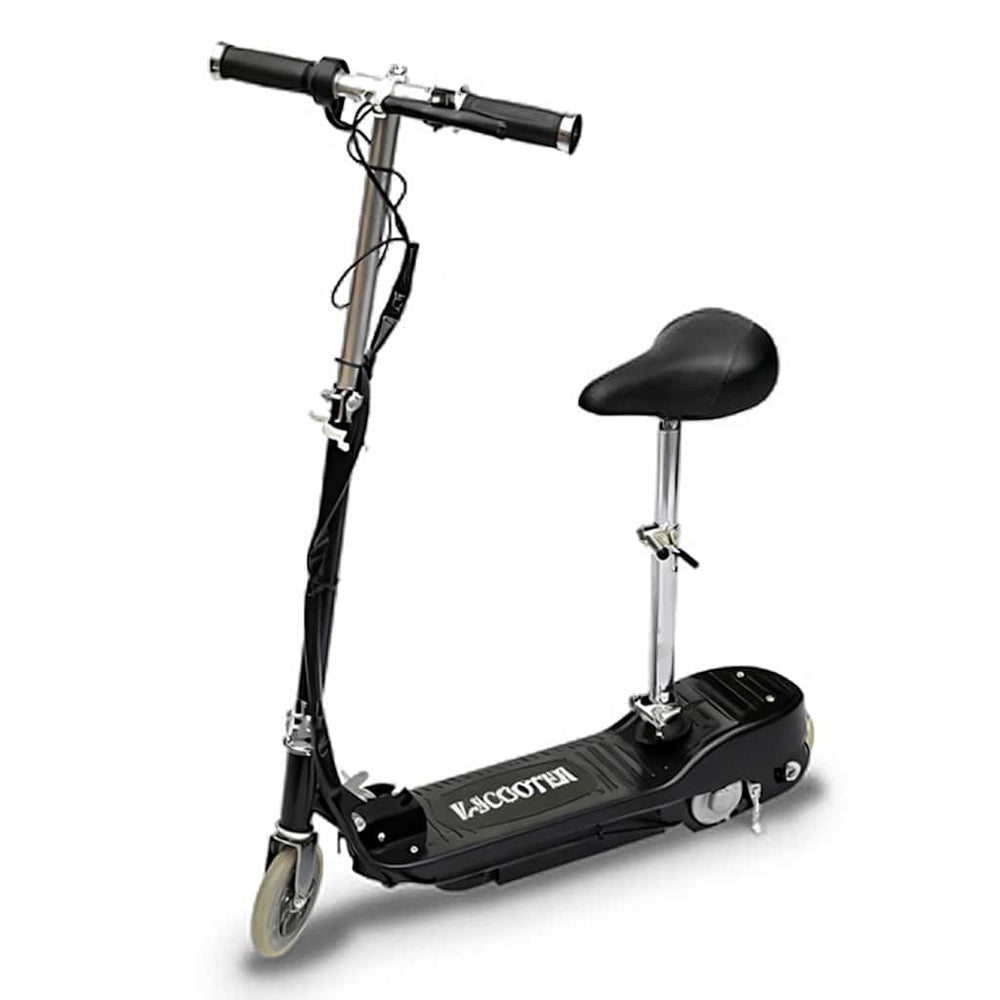 E-Scooter mit Sitz 120 W Schwarz