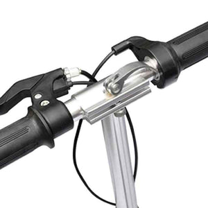 E-Scooter mit Sitz 120 W Schwarz
