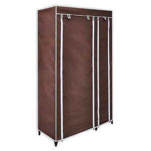Stoffschrank Braun 2er Set