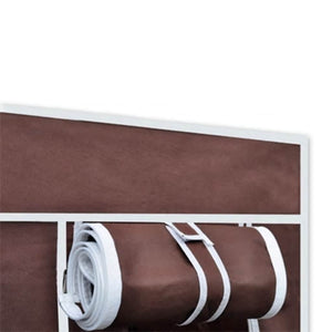 Stoffschrank Braun 2er Set
