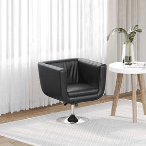 vidaXL Chaise de bar Similicuir Noir