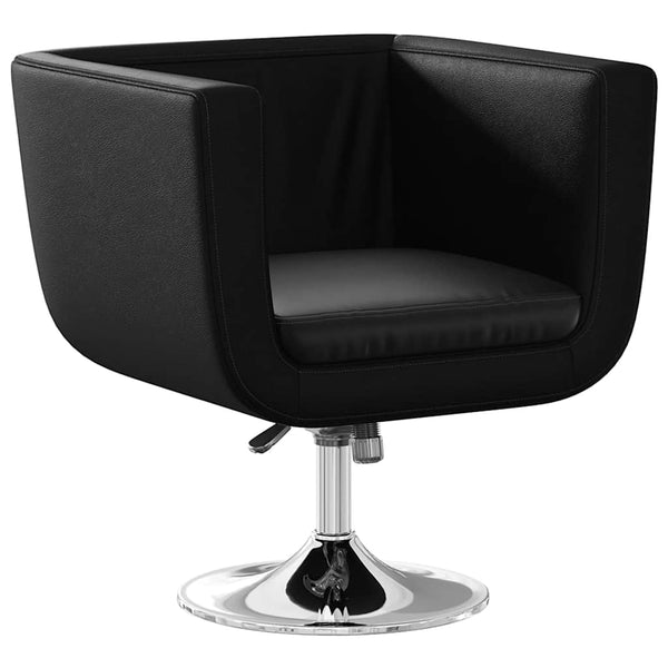 Barsessel 2 Stk. Kunstleder Schwarz