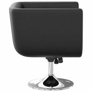 Barsessel 2 Stk. Kunstleder Schwarz