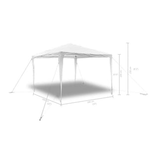 Gartenpavillon 3x3 m mit Pyramidendach