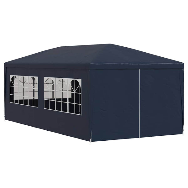 Blaues Partyzelt 3x6 m