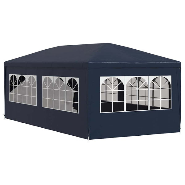 Blaues Partyzelt 3x6 m