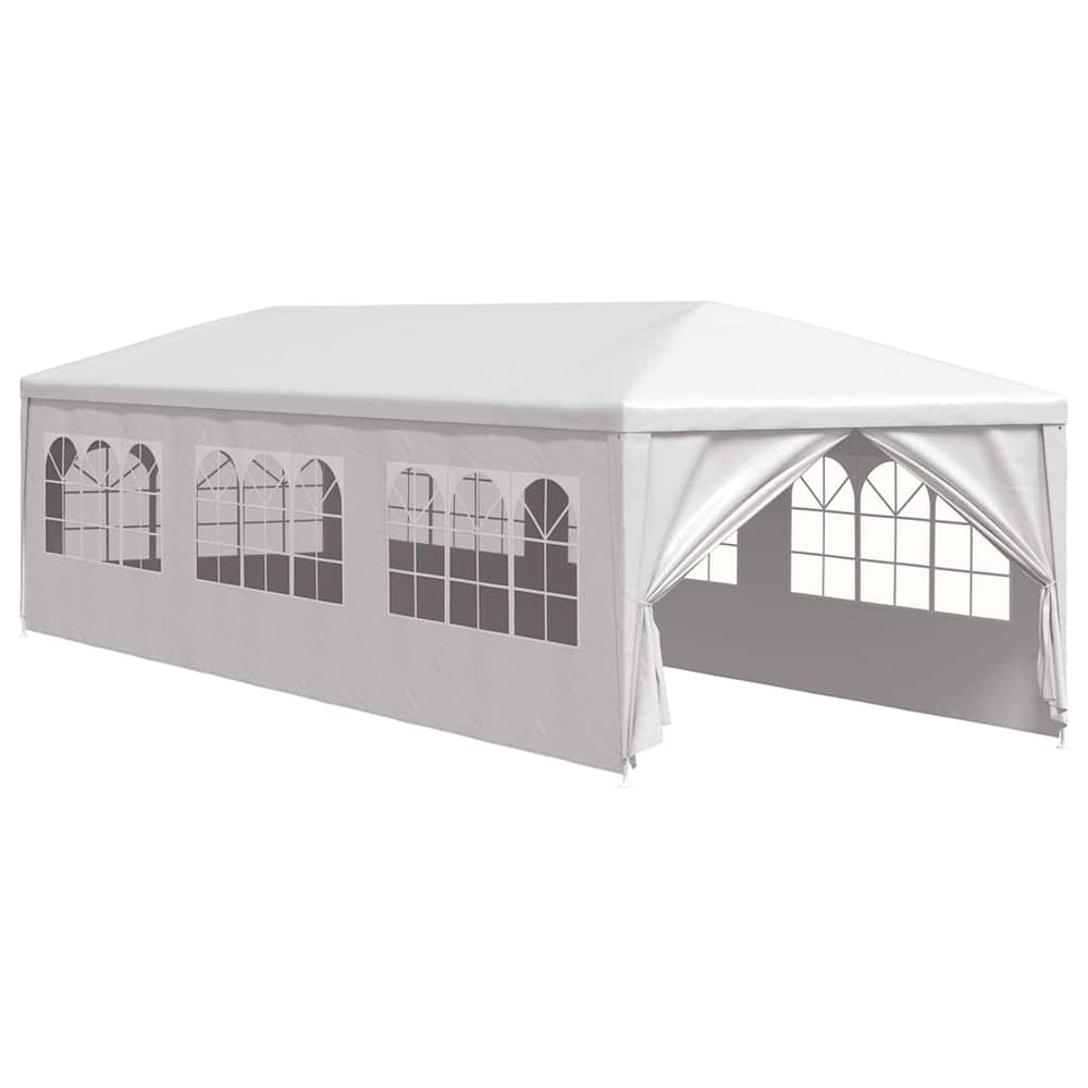 Weißes Partyzelt 3x9 m