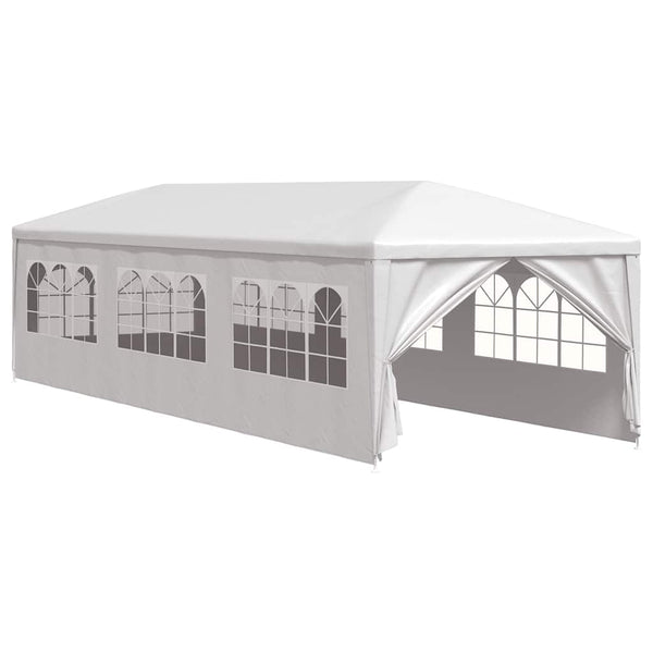 Weißes Partyzelt 3x9 m