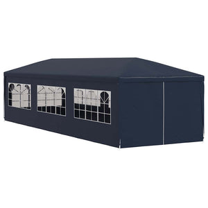 Blaues Partyzelt 3x9 m