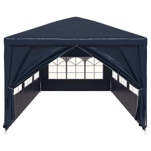 Blaues Partyzelt 3x9 m