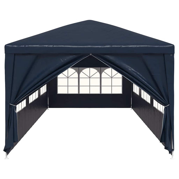 Blaues Partyzelt 3x9 m