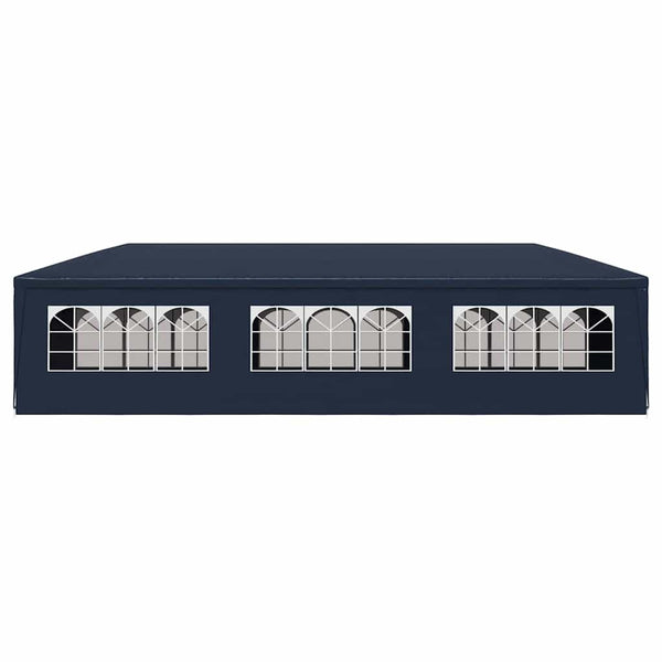 Blaues Partyzelt 3x9 m