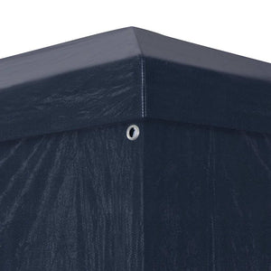 Blaues Partyzelt 3x9 m