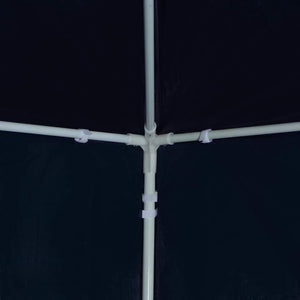 Blaues Partyzelt 3x9 m