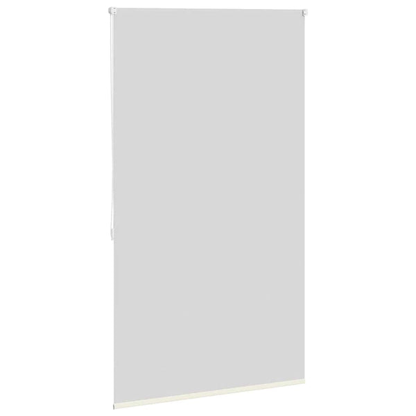 Verdunkelungsrollo 84,4 x 175 cm, Stoffbreite 80 cm, Gebrochen Weiß