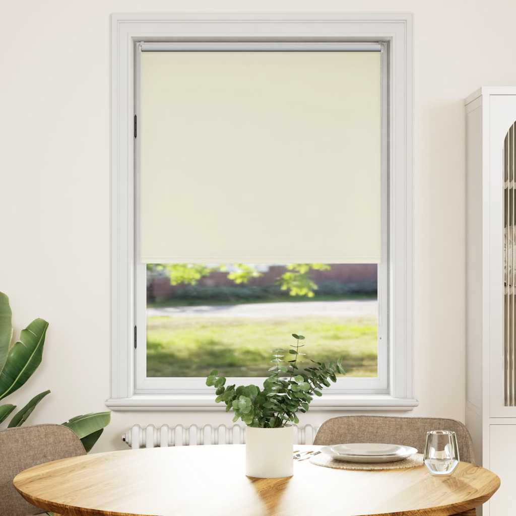 Verdunkelungsrollo 84,4x175cm Gebrochen Weiß