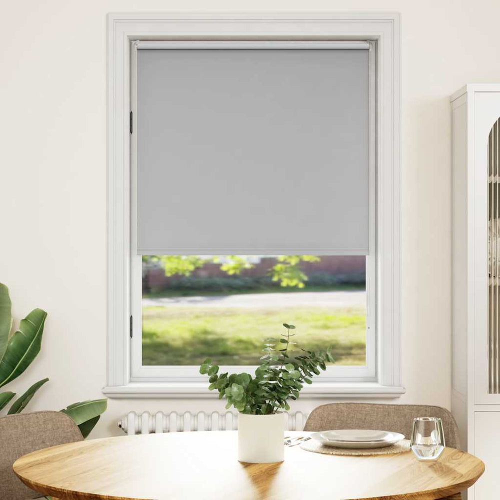 Graues Verdunkelungsrollo 80x175 cm